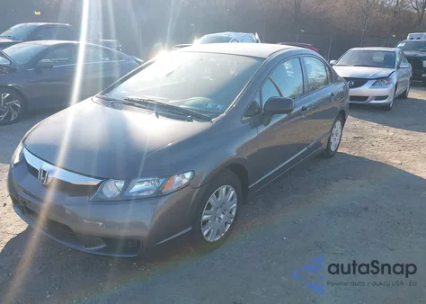 2011 Honda Civic Vp из США, поврежденный, VIN 2HGFA1F37BH538287